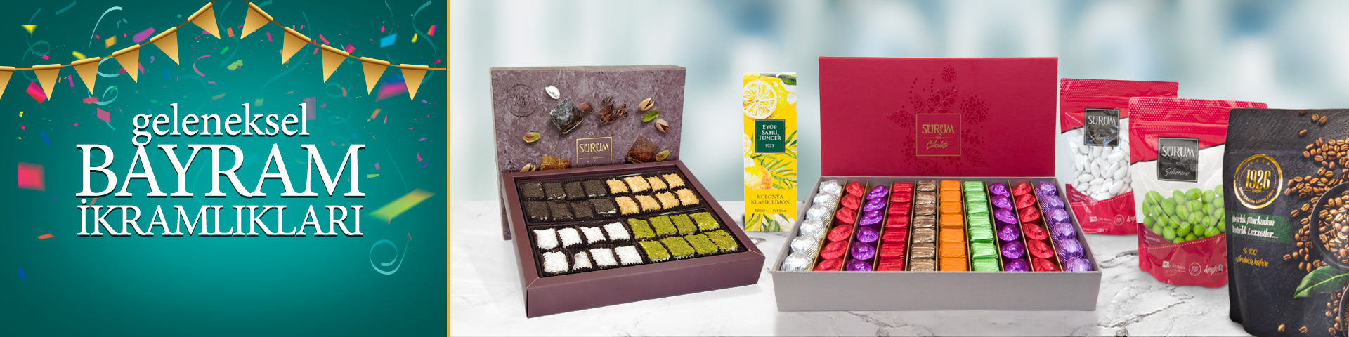 SÜRÜM ŞEKERCİSİ 1926 Online Mağaza / Şeker, Çikolata, Lokum ve SÜRÜM ŞEKERCİSİ 1926 Online Mağaza / Şeker, Çikolata, Lokum ve