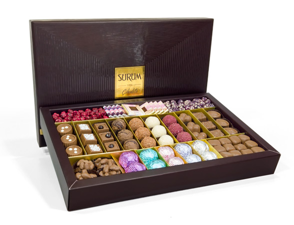 Premium Çikolata Koleksiyon Kutu