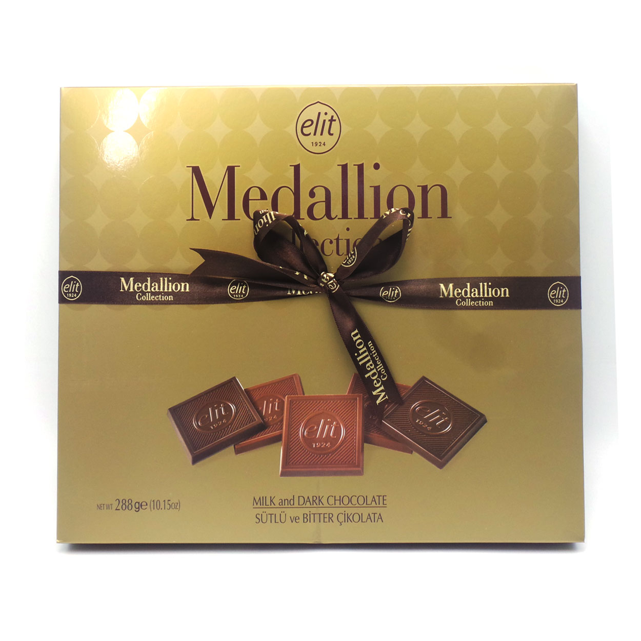 Elit Medallion SütlüBitter Madlen Çİkolata Kutu 288 Gr
